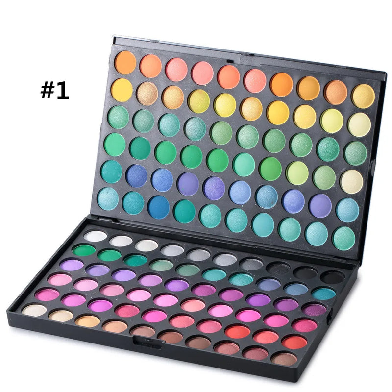 Conjunto de maquiagem Kit 120 cores Paleta de maquiagem