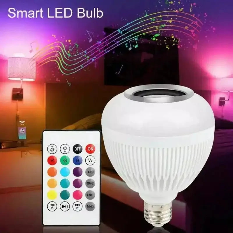 Alto-falante LED 12W alto-falante Bluetooth com controle remoto alto-falante LED alto-falante Bluetooth com luz colorida