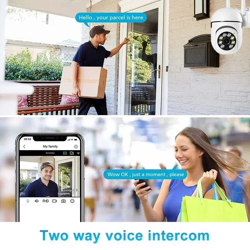 Cameras Wifi Video proteção de segurança externa